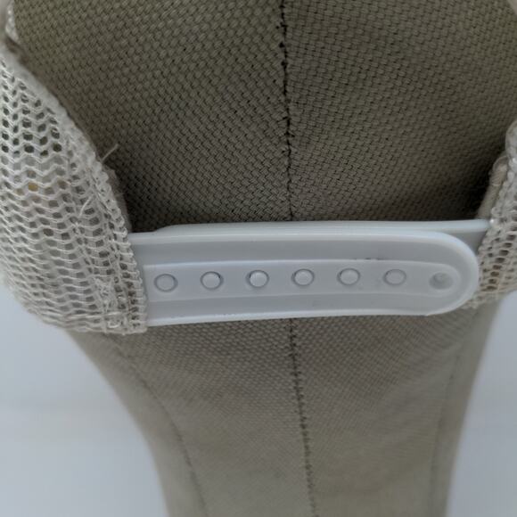 BEC Snapback Meshback Hat Embroidered Logo American Flag Blue White - Picture 9 of 11